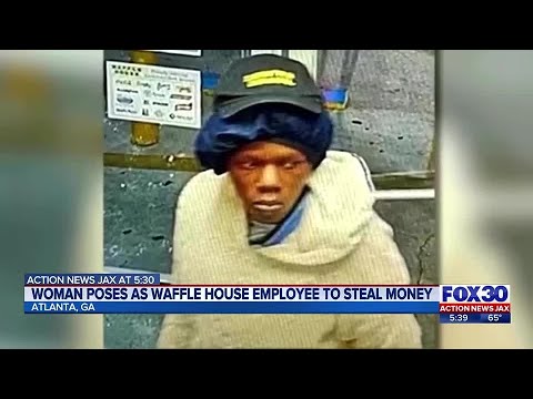 Riverdale Police Seek Woman who Posed as Waffle House Worker.